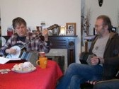 Rehearsing with Bela Fleck